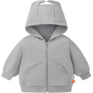 迷你巴拉男女童外套宝宝柔软亲肤网眼透气萌趣便服2026春新款