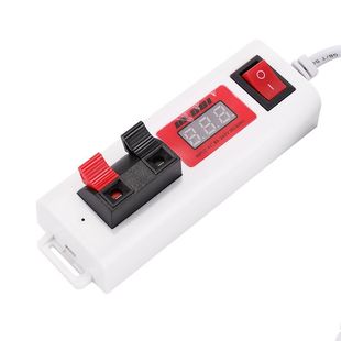 多功能试灯台电工试电灯泡试灯器全套附带扁插圆插插口四位测试夹