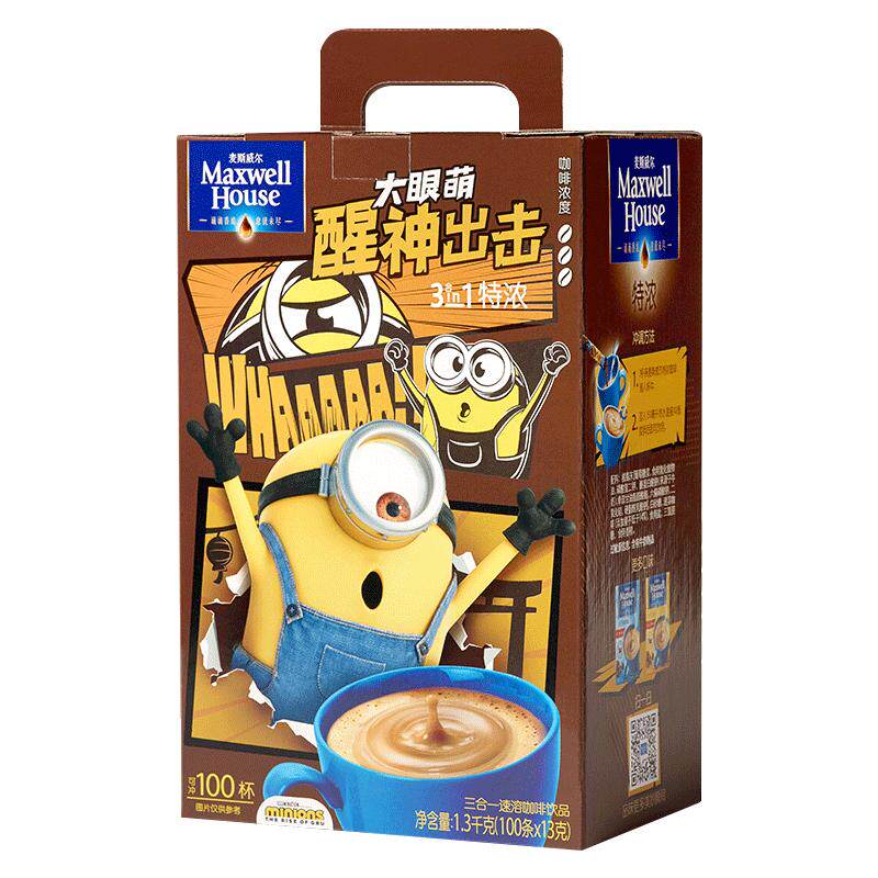 麦斯威尔特浓原味三合一速溶咖啡