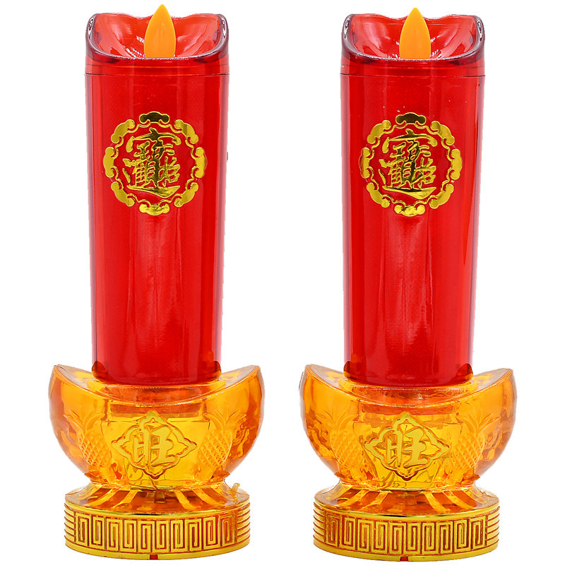 长明灯供灯电蜡烛LED蜡烛台