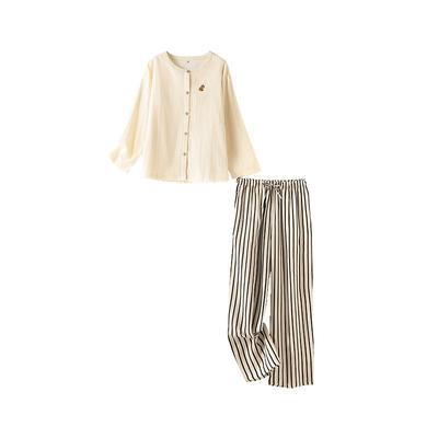 M.D.P.女纯棉家居服睡衣套装