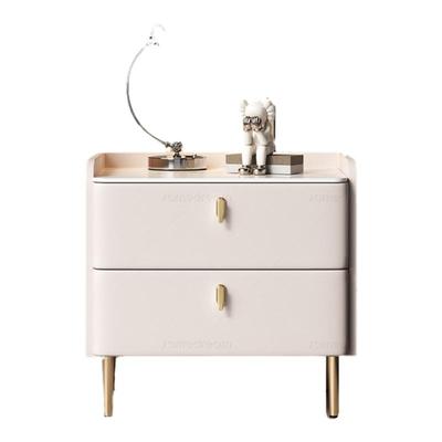 全实木床头柜轻奢高级感