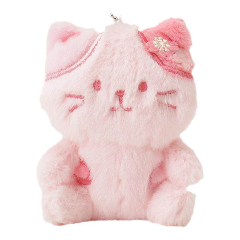 日本HAPiNS三花猫春日樱花毛绒/玩偶/公仔/布