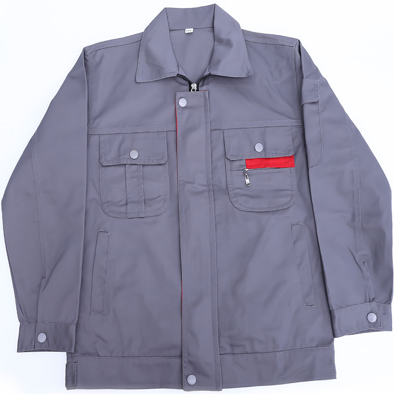 工作服套装男女春秋工地干活加厚