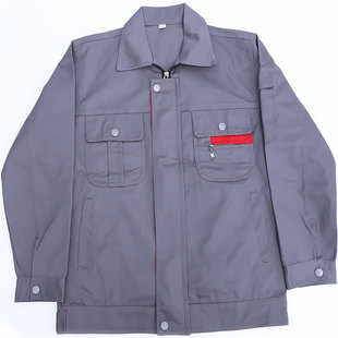 工作服套装男女春秋长袖加厚耐磨汽修车间厂服工地干活劳保服定制