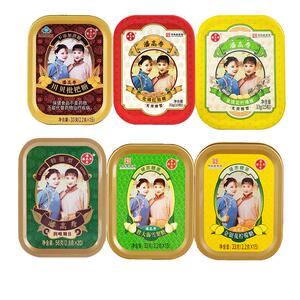 组合装潘高寿润喉糖川贝枇杷胖大海雪梨薄荷糖口气清新教师节