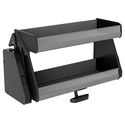 洛班尼厨房吊柜升降拉篮橱柜下拉式调料调味篮开门式双层阻尼缓冲