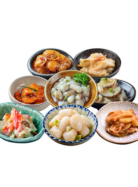 洋琪日式料理芥末章鱼海鲜即食