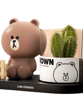 LINEFRIENDS玄关装饰摆件