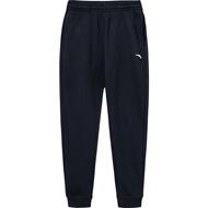 安踏女子加绒针织束脚休闲长裤