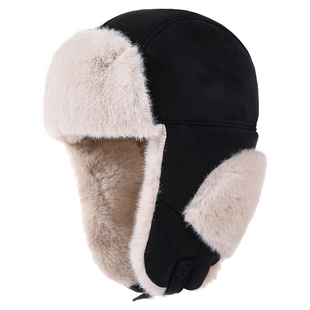 儿童雷锋帽男孩冬季挡风加绒帽子男童女孩户外冬天保暖防风护耳帽