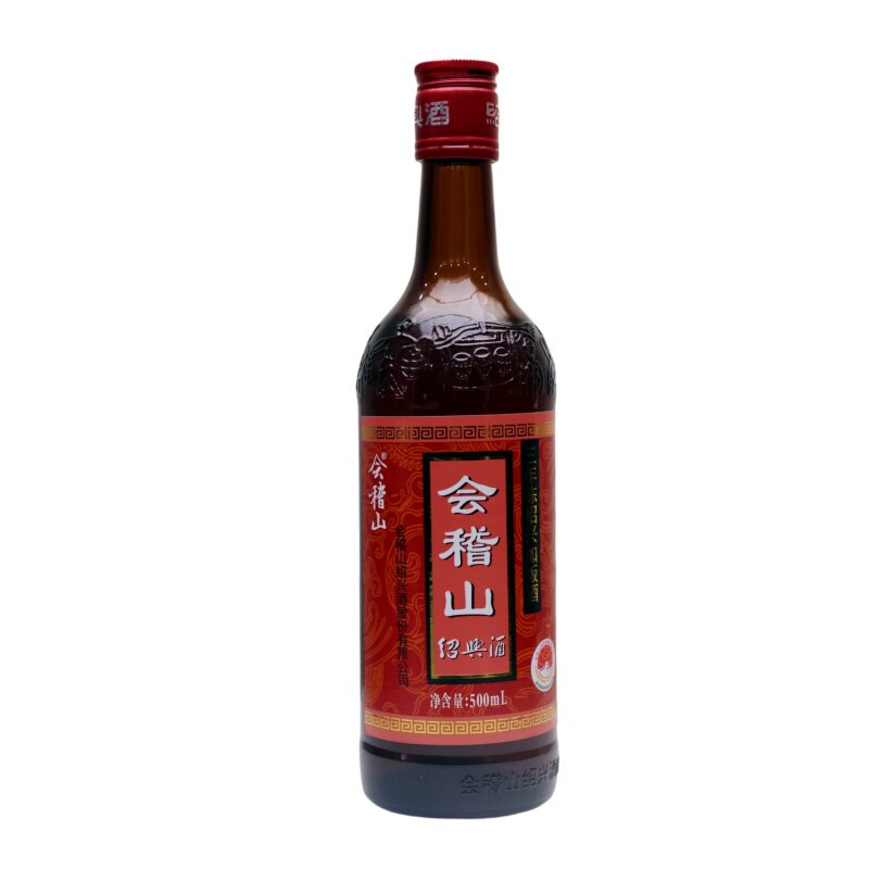 浙江绍兴会稽山三年陈加饭酒500ml*1瓶花雕酒黄酒糯米老酒料酒