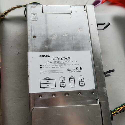 议价拍前询价COSEL 科索 ACE650F AC6-2HHEC-00，