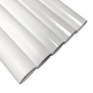 汽车改色膜白色碳纤维亚亮光面消光水晶后视镜内饰全车身贴膜贴纸