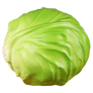 仿真包菜模型PU青紫包菜卷心包心菜结球甘蓝圆白菜莲花白蔬菜道具