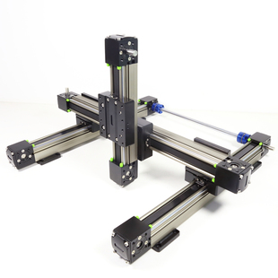 45同步带滑台模组精密型高速静音密封防尘直线导轨往复龙门工作台