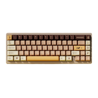 维咖NUT65CU三模无线机械键盘QMK