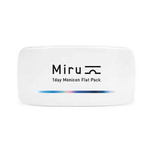 目立康Miru米如隐形近视眼镜日抛30片*4盒一次性水润透明片官方