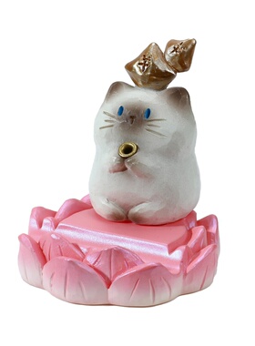 猫猫pai陪伴治愈手机架盲盒摆件