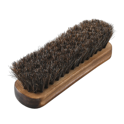实木马鬃毛鞋刷皮革专业护理清洁