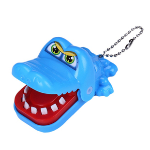 鳄鱼玩具咬手指小号狗狗河马拔牙咬人解压神器咬手的整蛊抖音玩具