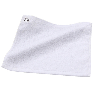 酒店宾馆全棉白色方巾小毛巾纯棉擦手巾厂家直销加厚吸水口水巾