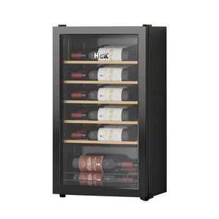 HCK哈士奇62S超薄红酒柜内嵌入式冰吧茶叶冷藏柜家用商用饮料冰箱