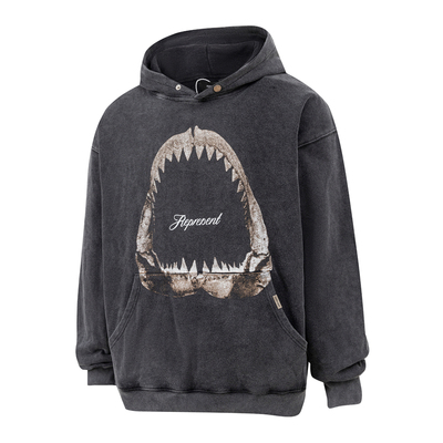 REPRESENT鲨鱼齿高街连帽卫衣潮