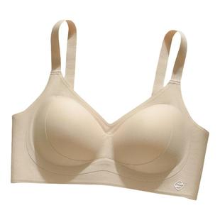 达芬淇905固定杯无钢圈一体小胸聚拢透气调整无痕内衣女文胸罩