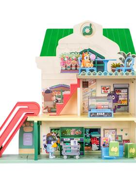 布鲁伊饮品店厨师过家家玩具