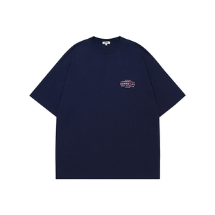 美国EVERLAST拳击纯棉T恤 美式运动训练健身宽松透气落肩休闲短袖