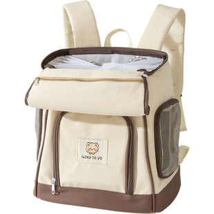 猫咪外出便携双肩包宠物胸前包猫包冬天冬季保暖小狗携带胸前狗包