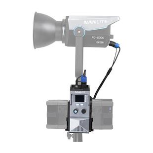 Nanlite南光电池供电控制器适用于FC300B/500B/500CLED摄影补光灯