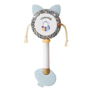 生日礼物实用送宝宝满月百天周岁礼盒新生婴幼儿见面礼英氏拨浪鼓