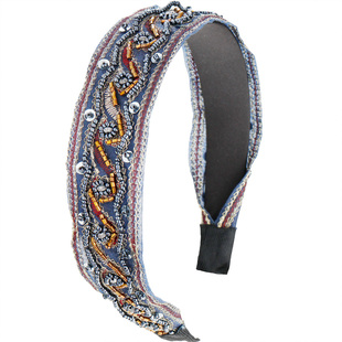 SPECIAL复古法式个性设计小众宽发箍压发发饰头箍头饰手工女礼物