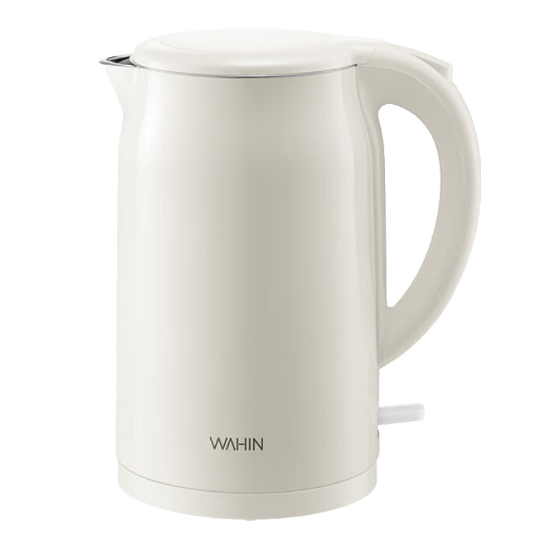 美的华凌电热水壶家用烧水壶不锈钢大容量全自动烧水一体开水