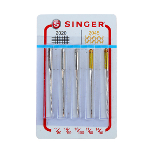 胜家缝纫机针原装套装针进口缝纫机针11/14/16号