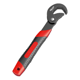 德力西电气活口活动扳手多功能卫浴大开口万用管钳板手小板子工具