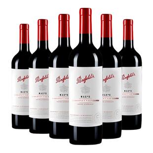 奔富(Penfolds) 麦克斯赤霞珠 750ml*6瓶 干红葡萄酒 澳洲进口