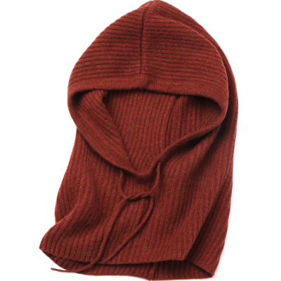 羊绒围巾脖套巴拉克拉法帽男女秋冬护耳保暖加厚围脖连帽防寒帽子