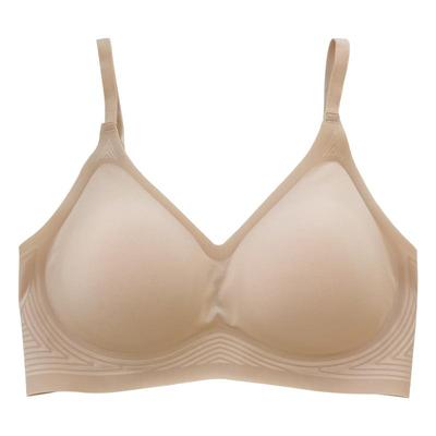 文胸无钢圈抗菌无痕冰丝超薄速干