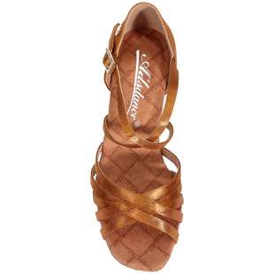 ADSdance儿童拉丁鞋专业白色软底比赛矮跟 恰恰舞蹈鞋ADS拉丁舞鞋