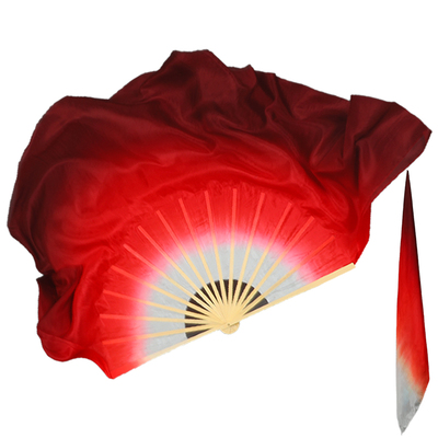 齐舞双面真丝舞蹈扇广场舞演出
