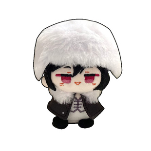 文豪野犬芥川龙之介陀思陀总毛绒挂饰中岛敦动漫挂件小坐姿娃周边