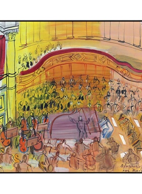劳尔杜飞法国野兽派大师装饰画