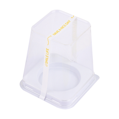 正方形蛋糕千层切块西点透明一次