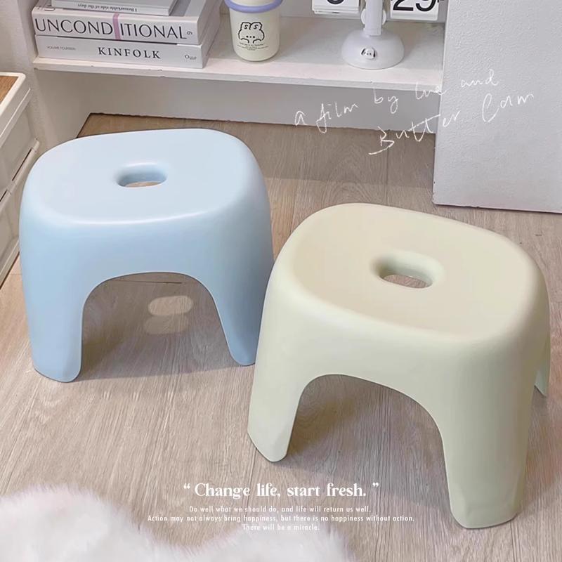 小矮凳子家用塑料加厚卫生间洗澡儿童客厅椅子凳板凳茶几浴室换鞋