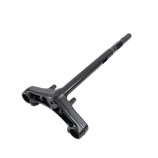 适用台铃电动电瓶车封神EB封神电摩实心方向柱前叉联板三星转向柱