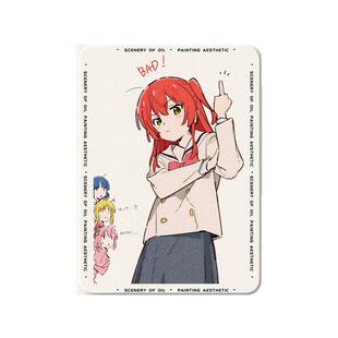 适用三星平板保护套Galaxy新款s9孤独摇滚tabs9动漫12.4寸9fe二次元s7fe带笔槽s10+保护壳8plus防弯7lite一体