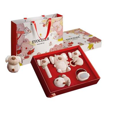evoceler新生的婴儿安抚玩具礼盒